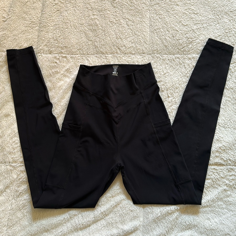 1st Phorm high rise black leggings small